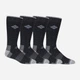 Набор мужских носков высоких Columbia 529301774 One size 4 пары Серый (1159859850) - изображение 2