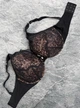 Мереживний Бюстгальтер Thirdlove 24/7 Lace Contour Plunge Bra - 80G - чорний - зображення 5