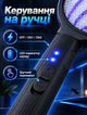 Электрическая мухобойка-ракетка для дома и дачи с телескопической ручкой 48–89 см USB Type-C 1200 мАг и ультрафиолетовой подсветкой - изображение 7