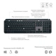 Клавиатура Logitech MX Keys S Wireless Graphite (920-011593) - изображение 7