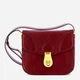 Torebka crossbody damska ze skóry naturalnej mała The Bridge Mia 04341601 01A Bordowa (800070359578) - obraz 1