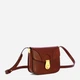 Torebka crossbody damska ze skóry naturalnej mała The Bridge Mia 04341601 14 Brązowa (800070359579) - obraz 3