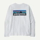 Longsleeve męski Patagonia M'S L/S P-6 Logo Responsibili 38518 FBWI XL Biały (800070362405) - obraz 2