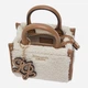 Torebka crossbody damska materiałowa mała Liu Jo AF6102E1163 X0459 Biała (800070362925) - obraz 5