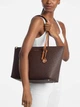 Сумка шопер жіноча зі штучної шкіри Michael Kors Quinn 30T6GQNT9B 252 Коричнева (800070364534) - зображення 2