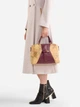 Torebka crossbody damska materiałowa Alviero Martini LG08G654 0304 Bordowa (800070364497) - obraz 2