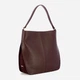 Torebka crossbody damska ze skóry naturalnej Iuntoo Cluana 13142 7K Fioletowa (800070365049) - obraz 3