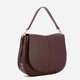 Torebka crossbody damska ze skóry naturalnej Iuntoo Dorica 13184 7K Fioletowa (800070365070) - obraz 3