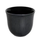 Чашка Loveramics Brewers Embossed Tasting Cup, 150 мл, фарфорова, термостійка, для латте-арту, чорна(KN_EDE49100F282) - зображення 1