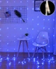 Гирлянда Водопад Линза 8 мм 480 LED, 3м х 2.5м, синяя, 220 В, 1543-02 - изображение 1