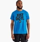 Футболка чоловіча Nike Just Do It Tee Blue S Синій DZ2989-435 - зображення 1