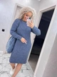 Женское платье вязаное джинсовое 42-56 с1524.5065 - изображение 3