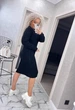 Женское платье вязаное черное 42-56 с1524.5065 - изображение 5