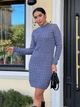 Женское платье вязаное джинсовое 42-50 с1524.5016.2 - изображение 8