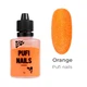 Бархатная пудра (флок) для ногтей Do it Pufi nails Orange оранжевая 3 г - изображение 1