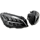 Передние фары оптика (2 шт, рестайлинг, без блоков) для Mercedes C-сlass W205 2014-2021 гг - изображение 3