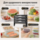 Органайзер-диспенсер для кухонной плёнки и фольги 3-в-1 бамбуковый BB-31 Black - изображение 9