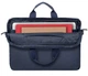 Сумка для ноутбука 15.6" RivaCase 8035 Blue синяя легкая водоотталкивающая противоударная с плечевым ремнем (8035-BLU-Slim) - изображение 6