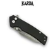 Ніж Складаний Karda J313 Black Damascus - изображение 4