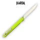 Ніж Складаний Karda J097 lime green handle drop blade - изображение 2