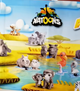 Шоколадное яйцо Kinder Surprise Natoons 2026 (Киндер Сюрприз Натунс "Животные /Семейства саванны"), 20 г х 24 шт - изображение 3