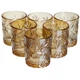 Набір чарок для віскі Shot glass 6 штук по 75 мл коричневий HP-17-39 - изображение 4