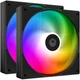 Вентилятор ID-Cooling AS-140-ARGB-K Duet (AS-140-ARGB-K DUET) - зображення 1