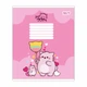 Тетрадь школьная Yes Pembe the cat А5 12 листов клетка - изображение 3