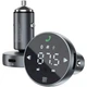 Автомобільний зарядний пристрій + FM-трансмітер Proove FM Launcher Sound Sync 30W PD + QC3.0 Type-C + USB Grey (FMSS30110003) - зображення 4