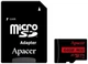 Карта пам'яті Apacer 64GB microSDXC Class 10 UHS-I U1 V10 A1 (AP64GMCSX10UB-R) + SD-адаптер - изображение 1