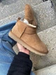 Жіночі уггі Ультра Міні Помаранчеві Замшеві UGG Classic Ultra Mini Chestnut Suede (39, помаранчевий) - зображення 7