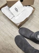 Жіночі уггі Замшеві Середні Сірі UGG CLASSIC SHORT II BOOT Grey (37, сірий) - изображение 5
