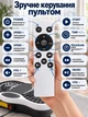 Віброплатформа з пультом та еспандерами, вібраційний фітнес-тренажер для схуднення і зміцнення м’язів з дисплеєм, Bluetooth і протиковзкою масажною поверхнею, 5 програм Білий, TSVP-1-White - зображення 10
