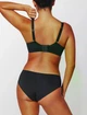 Гладкий безшовний бюстгальтер-мінімайзер Thirdlove 24/7 Classic Smooth Wireless Minimizer Bra - 75F - Чорний - изображение 7