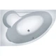 Ліва ванна 170х110 см CERSANIT KALIOPE S301-114 - зображення 1