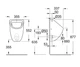 Пісуар GROHE BAU CERAMIC 39439000 - зображення 2