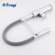 Смеситель для кухни Frap F4452-6 с гибким изливом, 2 режима, серый/хром - зображення 4