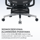 Fotel biurowy ergonomiczny Sihoo DORO C500 V2 Ultra z podnożkiem Czarny (4820216980189) - obraz 14