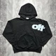 Кофта з написом Off-White чорна L - зображення 1