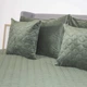 Покрывало ТЕП "VELOUR" Chive/Ромб круглый, 150x210 - изображение 5