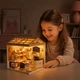 Конструктор-румбокс Mini House серии Интерьер – Пекарня (свет) - изображение 2
