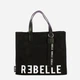 Сумка кросс-боди через плечо женская тканевая средняя Rebelle Electra REB0082T0001 0001 Черная (800070364371) - изображение 1