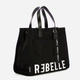 Сумка кросс-боди через плечо женская тканевая средняя Rebelle Electra REB0082T0001 0001 Черная (800070364371) - изображение 4