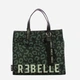 Сумка кросс-боди через плечо женская тканевая средняя Rebelle Electra REB0299T0036 0199 Зеленая (800070364365) - изображение 1
