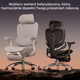 Fotel biurowy ergonomiczny Sihoo DORO C300 PRO V2 z podnożkiem Czarny (4820216980158) - obraz 14