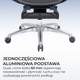 Fotel biurowy ergonomiczny Sihoo DORO C300 PRO V2 z podnożkiem Czarny (4820216980158) - obraz 15