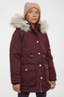 Парка зимова H&M сливовий ZWHGM836 158 - изображение 1