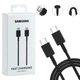 Кабель Samsung Type-C — Type-C PD60W (3A) 1 м для швидкого заряджання Super Fast Charge і передавання даних Black - зображення 1