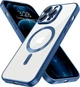 Чохол Fiji Chrome для Apple iPhone 13 Pro з MagSafe і захистом камер матовий Deep Blue - зображення 1