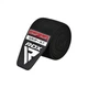 Бинт для спорта RDX на коліна K1 GYM Knee Wraps Full Black (WAH-K1FB) RDX WAH-K1FB 1078931 - изображение 4